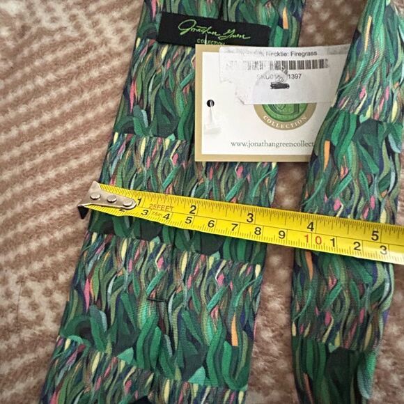 NWT Jonathan green firegrass neck tie - Picture 6 of 6
